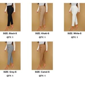 5-pack dress pants like new